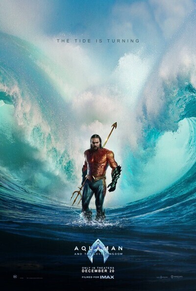 Aquaman and the Lost Kingdom movie poster